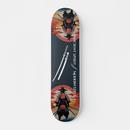 Samurai warrior Skateboard (Voorkant)