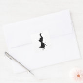"Samurai Warrior Sticker - Japanese Ink Art Vinyl (Envelop)