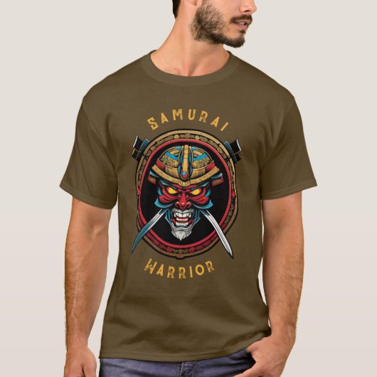 Samurai Warrior T-Shirt (Voorkant)