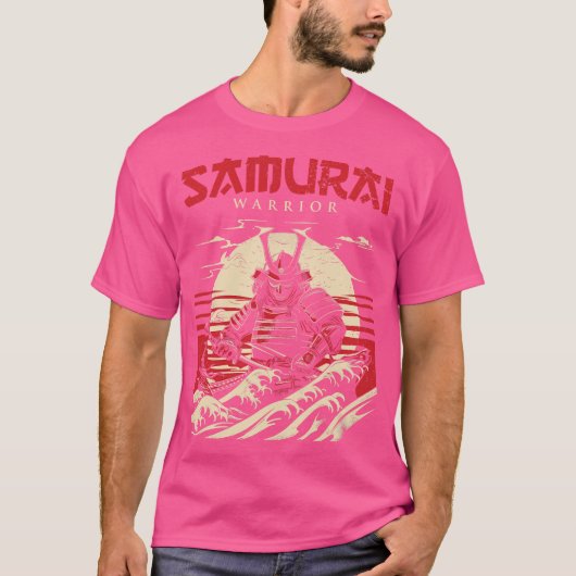 samurai warrior t-shirt (Voorkant)