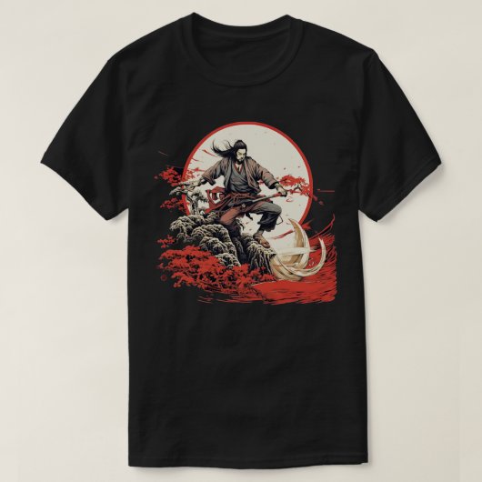 Samurai Warrior T-shirt (Design voorkant)