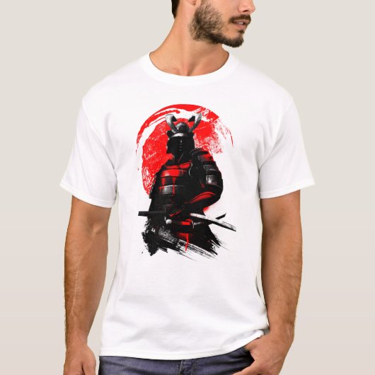 Samurai warrior t-shirt (Voorkant)