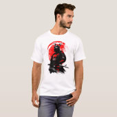 Samurai warrior t-shirt (Voorkant volledig)