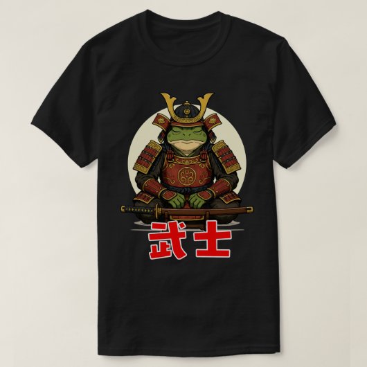 Samurai Warrior T-shirt (Design voorkant)