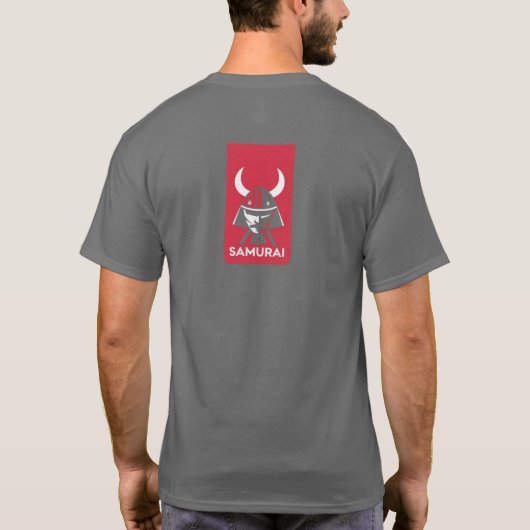 Samurai Warrior T-Shirt (Achterkant)