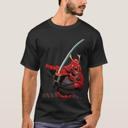 Samurai Warrior T-shirt (Voorkant)