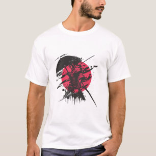 Samurai Warrior T-shirt Japanse Bushido kunst*