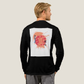 Samurai Warrior T-Shirt – Japanse grafische kunst (Achterkant)