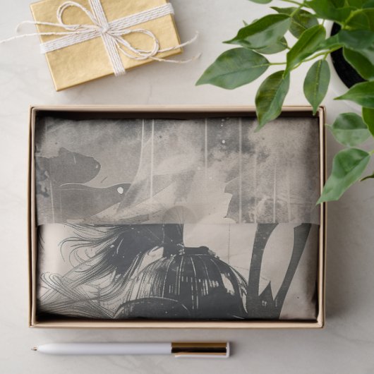 Samurai Warrior Tissuepapier (Geschenk)