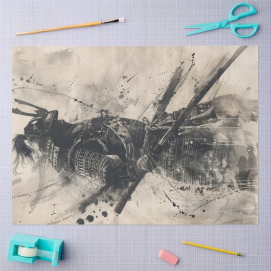 Samurai Warrior Tissuepapier (Craft)