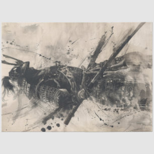 Samurai Warrior Tissuepapier