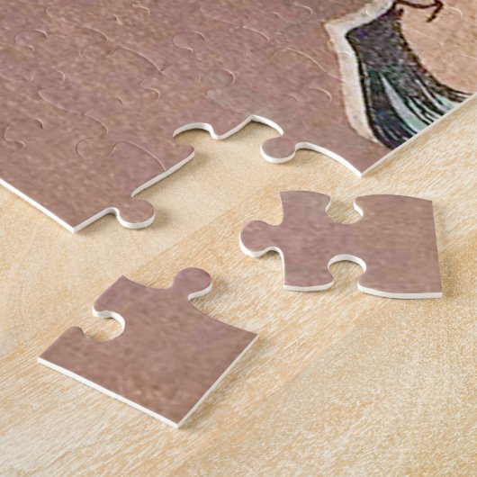 Samurai Warrior vecht op een paard, Yoshitoshi Legpuzzel (Zijkant)