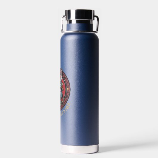 Samurai Warrior Waterfles (Achterkant)