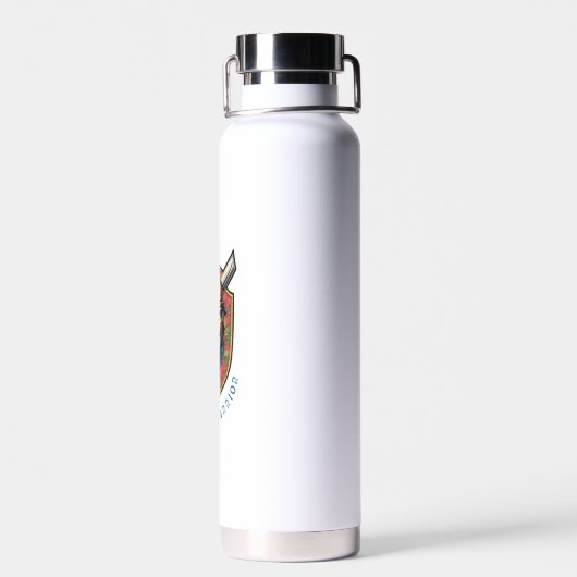 Samurai Warrior Waterfles (Achterkant)