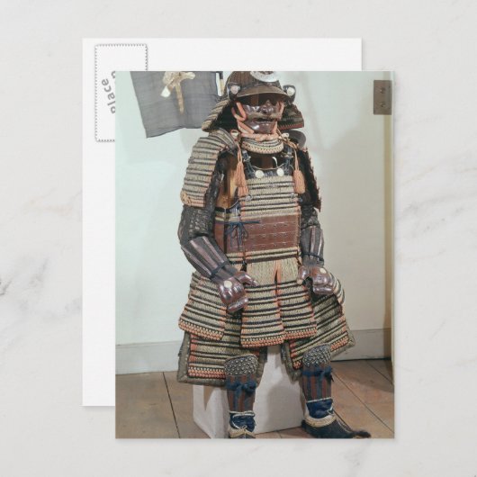 Samurai Warrior's Armor Briefkaart (Voorkant / Achterkant)