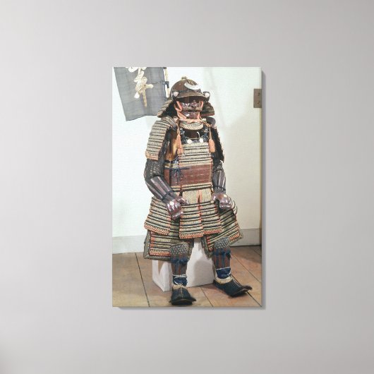 Samurai Warrior's Armor Canvas Afdruk (Voorkant)