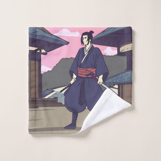 samurai washandje (Wasdoekje)