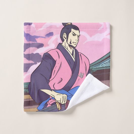 samurai washandje (Wasdoekje)