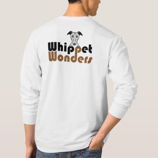 Samurai Whippet T-shirt (Achterkant)