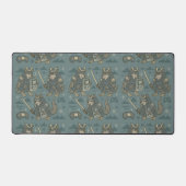 Samurai Wolf met Handheld Console  Bureaumat (Voorkant)