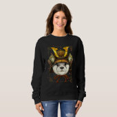 Samurai Zee Otter Japanse Krijger Bushido Japans Trui (Voorkant volledig)