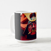 Samuraimasker Koffiemok (Voorkant links)