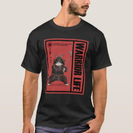 Samurainimals Kat Wapen T-shirt
