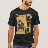 Samurainimals Wolf Weapon T-shirt (Voorkant)