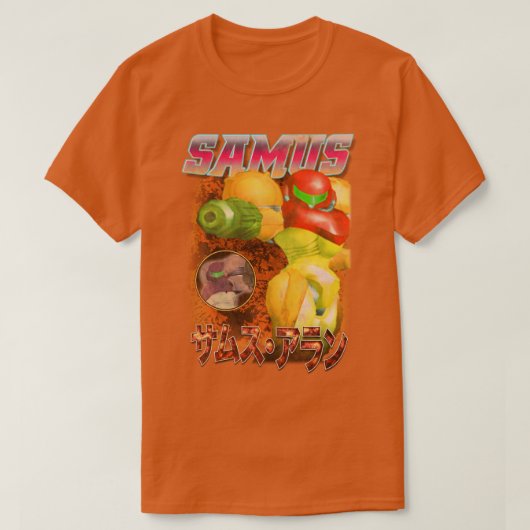 Samus Melee  Bootleg Rapper T-shirt (Design voorkant)