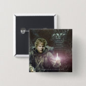 Samwise en SHELOB™ Vierkante Button 5,1 Cm (Voorkant /achterkant)