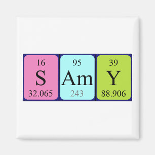 Samy periodieke lijstnaam magneet