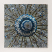 san agustin chandelier blauw legpuzzel (Verticaal)