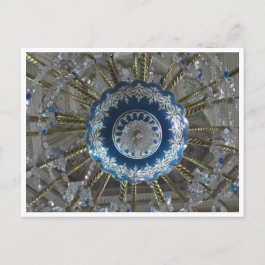 san agustin chandelier briefkaart (Voorkant)