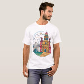 San Agustin Church T-shirt (Voorkant volledig)