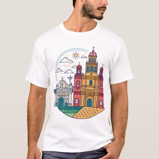 San Agustin Kerk T-shirt (Voorkant)