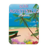 San Agustinillo Mexico strandposter Magneet (Verticaal)
