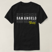 San Angelo stad Texas San Angelo TX T-shirt (Design voorkant)
