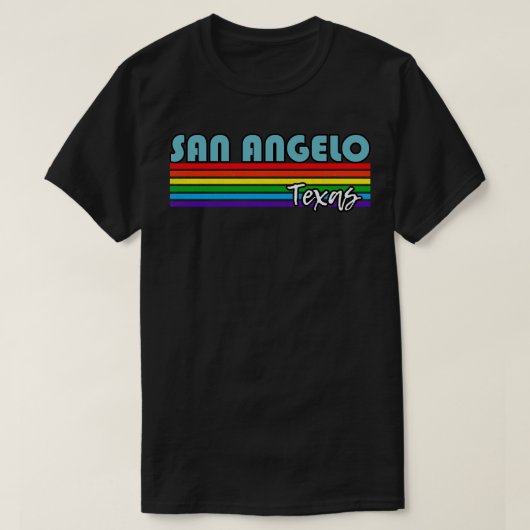 San Angelo Texas Pride San Angelo LGBT Gift LGBTQ T-shirt (Design voorkant)