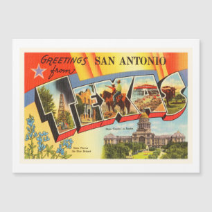San Antonio #2 Texas TX Vintage Travel Souvenir