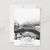 San Antonio Bestemming Bruiloft Bewaar de datum Save The Date (Achterkant)