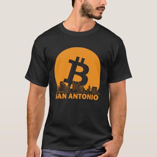 San Antonio Bitcoin Maximalist Bitcoin San Antoni T-shirt (Voorkant)