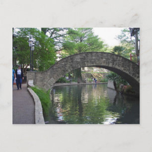 San Antonio Bridges Riverwalk Briefkaart