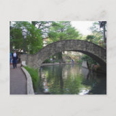 San Antonio Bridges Riverwalk Briefkaart (Voorkant)