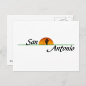 San Antonio Briefkaart (Voorkant / Achterkant)