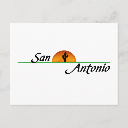 San Antonio Briefkaart (Voorkant)