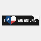 San Antonio Bumpersticker (Voorkant)