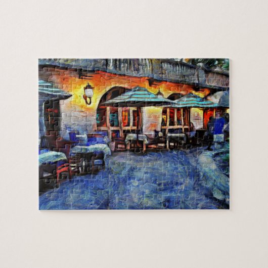 San Antonio Cafe Legpuzzel (Horizontaal)
