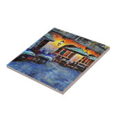 San Antonio Cafe Tegeltje (Zijkant)