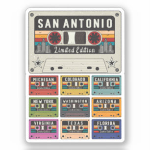San Antonio City reizen Sticker