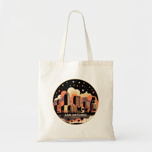 San Antonio City Texas Verenigde Staten Minimalist Tote Bag (Voorkant)